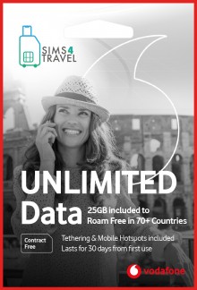 vodafone sims 4 travel